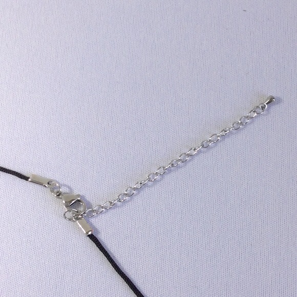 Dainty Art Glass Pendant Necklace - Picture 6 of 6